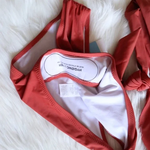 Cupshe Rust Bikini Set - Picture 5 of 6